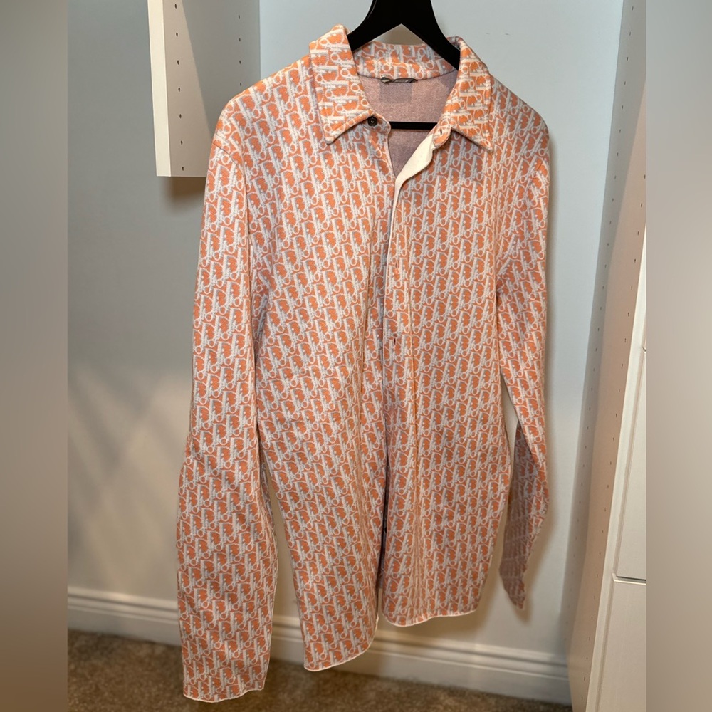 Dior Oblique Knit Shirt